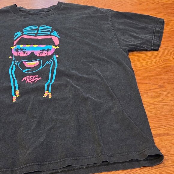 Riff Raff Jody High Roller Rap T-Shirt Neon Icon Hip Hop Tour Merch XL Vintage - Picture 3 of 8